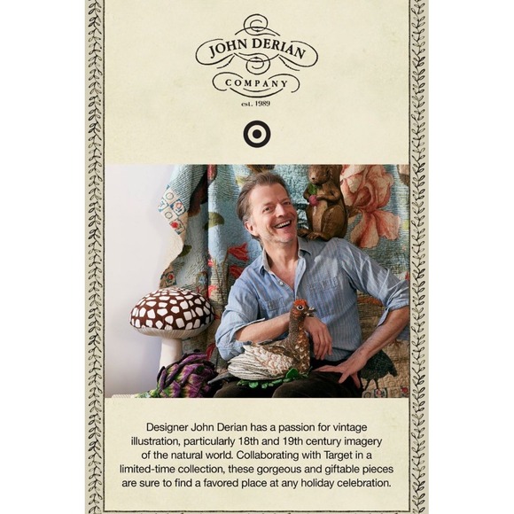 John Derian for Target 2025 Glass Owl Ornament Holiday NIB Laurel Crown‎ - Picture 9 of 9